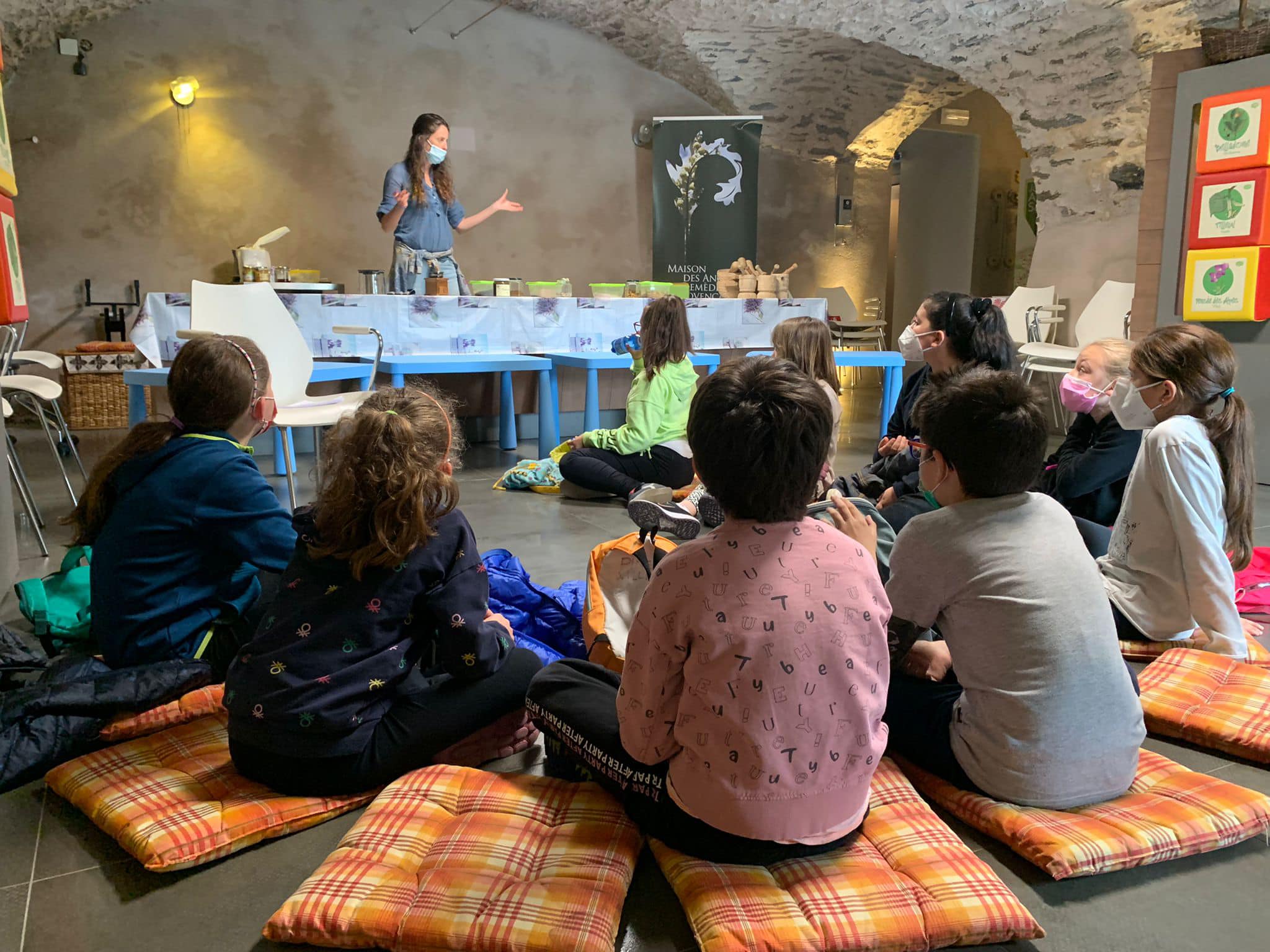 erbario di comunità alla Maison Des Anciens Remedes